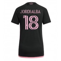 Inter Miami Jordi Alba #18 Bortedrakt Dame 2023-24 Kortermet